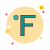 Fahrenheit Symbol icon