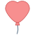 Heart Balloon icon