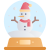 Snow Globe Snowman icon