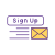 Sign Up To Send Messages icon