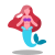 Mermaid icon