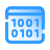 Online Binary Code icon