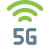 Next generation high speed fifth generation network icon