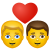 Couple With Heart Man Man icon