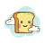 Kawaii Bread icon