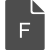 F File icon