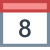 Calendar 8 icon