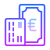 Split Transaction Euro icon