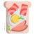 Egg And Salmon Toast icon