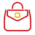 Borsa rossa icon