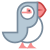 Papageitaucher Vogel icon