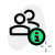 Information of a group messenger with i button icon