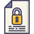 Secured Document icon