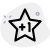 Single star rating for the below the average performance icon