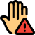 Hand Warning icon