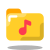 音楽フォルダー icon