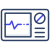 Electrocardiogram icon