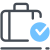 bagaglio controllato icon