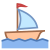 Kleines Segelschiff icon