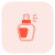 Perfume shop with wide variety of items available icon