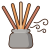 外部アロマスパフラティコンリニアカラーフラットアイコン3 icon