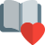 Favorite book to read isolated on a white background icon