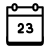 Calendario 23 icon