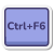 touche ctrl-plus-f6 icon