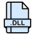 внешняя-dll-расширение-файла-данных-поле-контур-креатип-файл-структура-цветкреатип icon