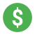 US-Dollar eingekreist icon