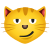 Gato com sorriso irônico icon