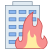 Building on Fire icon