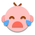 泣いている赤ちゃん icon