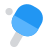 Table tennis an indoor Olympics game layout icon