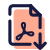 PDF-Datei export icon