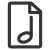 Music File icon