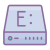E Drive icon