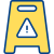 Slippery Floor Warning icon