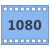 1080p HD icon