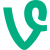 Vine short video hosting service on which users shared online icon