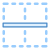 Bordure horizontale icon