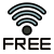 Free WiFi icon