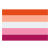 drapeau lesbien icon