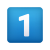키캡 숫자 1 이모티콘 icon