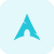 Arch Linux composed of nonfree and open-source software icon