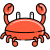 Crab icon