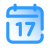 Calendar 17 icon