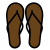 sandales-externes-été-ddara-lineal-color-ddara icon