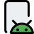 Internal file system of an Android os icon