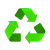 回收符号表情符号 icon